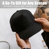 image:imageFunky Junque Solid Trucker Hat  Lightweight Polyester Hat with Sun Protection Everyday Outdoor and Vacation Trendy Hats for Women and MenBlack