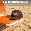 image:imageFunky Junque Solid Trucker Hat  Lightweight Polyester Hat with Sun Protection Everyday Outdoor and Vacation Trendy Hats for Women and MenDesire to Retire  Brown