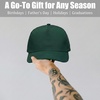 image:imageFunky Junque Solid Trucker Hat  Lightweight Polyester Hat with Sun Protection Everyday Outdoor and Vacation Trendy Hats for Women and MenForest Green