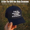 image:imageFunky Junque Solid Trucker Hat  Lightweight Polyester Hat with Sun Protection Everyday Outdoor and Vacation Trendy Hats for Women and MenIm So Mentally Stable Its Insane  Navy