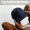 image:imageFunky Junque Solid Trucker Hat  Lightweight Polyester Hat with Sun Protection Everyday Outdoor and Vacation Trendy Hats for Women and MenNavy