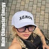 image:imageFunky Junque Solid Trucker Hat  Lightweight Polyester Hat with Sun Protection Everyday Outdoor and Vacation Trendy Hats for Women and MenRowdy Upside Down  White