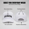 image:imageFunky Junque Solid Trucker Hat  Lightweight Polyester Hat with Sun Protection Everyday Outdoor and Vacation Trendy Hats for Women and MenRowdy Upside Down  White