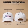 image:imageFunky Junque Solid Trucker Hat  Lightweight Polyester Hat with Sun Protection Everyday Outdoor and Vacation Trendy Hats for Women and MenTitties  White