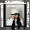 image:imageFunky Junque Trucker Snapback Hat  Lightweight Canvas Trucker Hat with Adjustable Snapback Golf Beach and Everyday Trendy Trucker Hats for Women and MenPinstripe  GreenBeige