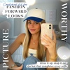 image:imageFunky Junque Trucker Snapback Hat  Lightweight Canvas Trucker Hat with Adjustable Snapback Golf Beach and Everyday Trendy Trucker Hats for Women and MenRoyal BlueBeige