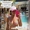 image:imageFunky Junque Trucker Snapback Hat  Lightweight Cotton Trucker Hat with Adjustable Snapback Golf 4th of July and Street Style Funny Trucker Hats for WomenWet Bikinis Dry Martinis  WhiteHot Pink