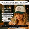 image:imageFunky Junque Trucker Snapback Hat  Lightweight Cotton Trucker Hat with Adjustable Snapback Golf 4th of July and Street Style Funny Trucker Hats for WomenThe Dirtier the Better  GreenBeige
