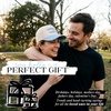 image:imageFunky Junque Trucker Snapback Hat  Lightweight Cotton Trucker Hat with Adjustable Snapback Golf 4th of July and Street Style Funny Trucker Hats for WomenExpensive  Delusional  Light BlueBeige