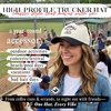 image:imageFunky Junque Trucker Snapback Hat  Lightweight Cotton Trucker Hat with Adjustable Snapback Golf 4th of July and Street Style Funny Trucker Hats for WomenBaseball Mom  BlackBeige