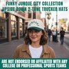 image:imageFunky Junque Trucker Snapback Hat  Lightweight Cotton Trucker Hat with Adjustable Snapback Golf 4th of July and Street Style Funny Trucker Hats for WomenPhoenix Upside Down  GreenBeige