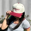 image:imageFunky Junque Trucker Snapback Hat  Lightweight Cotton Trucker Hat with Adjustable Snapback Golf 4th of July and Street Style Funny Trucker Hats for WomenSlow Morning Club  BurgundyBeige