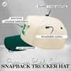 image:imageFunky Junque Trucker Snapback Hat  Lightweight Cotton Trucker Hat with Adjustable Snapback Golf 4th of July and Street Style Funny Trucker Hats for WomenBirdies and Dirties  GreenBeige