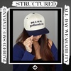 image:imageFunky Junque Trucker Snapback Hat  Lightweight Cotton Trucker Hat with Adjustable Snapback Golf 4th of July and Street Style Funny Trucker Hats for WomenPut It on My Girlfriends Tab  BeigeNavy