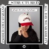 image:imageFunky Junque Trucker Snapback Hat  Lightweight Cotton Trucker Hat with Adjustable Snapback Golf 4th of July and Street Style Funny Trucker Hats for WomenGeorgia Upside Down  RedBeige