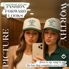 image:imageFunky Junque Trucker Snapback Hat  Lightweight Cotton Trucker Hat with Adjustable Snapback Golf 4th of July and Street Style Funny Trucker Hats for WomenGolf Wives Cocktail Club  GreenBeige