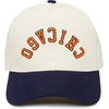 image:imageFunky Junque Upside Down City 2 Tone Trucker Hat Embroidered Baseball Cap  Structured 5 Panel cotton cap with 3D embroidery for street style weekend getaways game days amp music festivalsChicago  NavyBeige