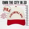 image:imageFunky Junque Upside Down City 2 Tone Trucker Hat Embroidered Baseball Cap  Structured 5 Panel cotton cap with 3D embroidery for street style weekend getaways game days amp music festivalsSan Francisco  RedBeige