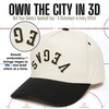 image:imageFunky Junque Upside Down City 2 Tone Trucker Hat Embroidered Baseball Cap  Structured 5 Panel cotton cap with 3D embroidery for street style weekend getaways game days amp music festivalsVegas  BlackBeige
