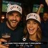 image:imageFunky Junque Upside Down City 2 Tone Trucker Hat Embroidered Baseball Cap  Structured 5 Panel cotton cap with 3D embroidery for street style weekend getaways game days amp music festivalsNew York  NavyBeige