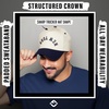 image:imageFunky Junque Upside Down City 2 Tone Trucker Hat Embroidered Baseball Cap  Structured 5 Panel cotton cap with 3D embroidery for street style weekend getaways game days amp music festivalsNew York  NavyBeige