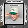 image:imageFunky Junque Upside Down City 2 Tone Trucker Hat Embroidered Baseball Cap  Structured 5 Panel cotton cap with 3D embroidery for street style weekend getaways game days amp music festivalsPhilly  GreenBeige