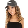 image:imageFunky Junque Vintage Dad Hat Distressed Embroidered Baseball Cap  Soft cotton distressed dad hat with vintage wash for festivals road trips brunch weekends amp everyday styleMoon Phases  Black