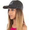 image:imageFunky Junque Vintage Dad Hat Distressed Embroidered Baseball Cap  Soft cotton distressed dad hat with vintage wash for festivals road trips brunch weekends amp everyday styleDog Mom  Black Washed