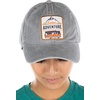 image:imageFunky Junque Vintage Dad Hat Distressed Embroidered Baseball Cap  Soft cotton distressed dad hat with vintage wash for festivals road trips brunch weekends amp everyday styleOutdoor Adventure  Grey