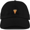 image:imageFunky Junque Vintage Dad Hat Distressed Embroidered Baseball Cap  Soft cotton distressed dad hat with vintage wash for festivals road trips brunch weekends amp everyday stylePizza  Black