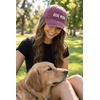image:imageFunky Junque Vintage Dad Hat Distressed Embroidered Baseball Cap  Soft cotton distressed dad hat with vintage wash for festivals road trips brunch weekends amp everyday styleDog Mom Block Letters  Burgundy