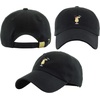 image:imageFunky Junque Vintage Dad Hat Distressed Embroidered Baseball Cap  Soft cotton distressed dad hat with vintage wash for festivals road trips brunch weekends amp everyday stylePina Colada  Black