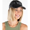 image:imageFunky Junque Vintage Dad Hat Distressed Embroidered Baseball Cap  Soft cotton distressed dad hat with vintage wash for festivals road trips brunch weekends amp everyday styleKinda Vegan  Washed Distressed Black