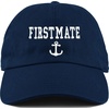 image:imageFunky Junque Vintage Dad Hat Distressed Embroidered Baseball Cap  Soft cotton distressed dad hat with vintage wash for festivals road trips brunch weekends amp everyday styleFirst Mate  Navy