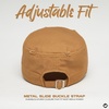 image:imageFunky Junque Vintage Newsboy Cap Womens Cadet Cabbie Hat  Cadet cap with vintage distressed look for casual outings fall layering denim looks amp giftingDistressed Camel