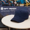 image:imageFunky Junque Vintage Newsboy Cap Womens Cadet Cabbie Hat  Cadet cap with vintage distressed look for casual outings fall layering denim looks amp giftingDistressed Navy