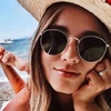 image:imageFunky Junque Vintage Round Sunglasses Small Circle Classic Shades  Ultralightweight round sunglasses with small circle frames for beach days pool parties festivals amp everyday wearSilver FramesSmoke Lenses