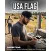 image:imageFunky Junque Vintage Trucker Hat Embroidered American Flag Cap  Cottonfront trucker hat with precurved bill for hiking outdoor sports everyday wear amp patriotic styleAmerican Flag  Black