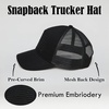image:imageFunky Junque Vintage Trucker Hat Embroidered American Flag Cap  Cottonfront trucker hat with precurved bill for hiking outdoor sports everyday wear amp patriotic styleAmerican Flag  Black