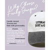 image:imageFunky Junque Vintage Two Tone Cotton Dad Hat Trucker Snapback Hat  Lightweight Cotton Trucker Hat with Adjustable Snapback Golf Beach and Weekend Funny Trucker Hats for Women amp MenLiterally Just a Girl  BlackNatural