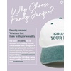 image:imageFunky Junque Vintage Two Tone Cotton Dad Hat Trucker Snapback Hat  Lightweight Cotton Trucker Hat with Adjustable Snapback Golf Beach and Weekend Funny Trucker Hats for Women amp MenGo Ask Your Dad  GreenNatural
