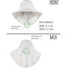 image:imageFunky Junque Wide Brim Baby Sun Hat Adjustable Beach Bucket Cap  Soft padded polyester baby bucket hat with double loops for zoo trips beach boating picnics amp parksHappy Rainbows