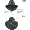 image:imageFunky Junque Wide Brim Baby Sun Hat Adjustable Beach Bucket Cap  Soft padded polyester baby bucket hat with double loops for zoo trips beach boating picnics amp parksGreen Camo