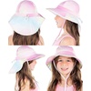 image:imageFunky Junque Wide Brim Baby Sun Hat Adjustable Beach Bucket Cap  Soft padded polyester baby bucket hat with double loops for zoo trips beach boating picnics amp parksOmbre Tie Dye