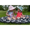 image:imageFunky Junque Wide Brim Baby Sun Hat Adjustable Beach Bucket Cap  Soft padded polyester baby bucket hat with double loops for zoo trips beach boating picnics amp parksOmbre Tie Dye
