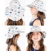 image:imageFunky Junque Wide Brim Baby Sun Hat Adjustable Beach Bucket Cap  Soft padded polyester baby bucket hat with double loops for zoo trips beach boating picnics amp parksDinosaur