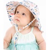 image:imageFunky Junque Wide Brim Baby Sun Hat Adjustable Beach Bucket Cap  Soft padded polyester baby bucket hat with double loops for zoo trips beach boating picnics amp parksDinosaur