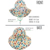 image:imageFunky Junque Wide Brim Baby Sun Hat Adjustable Beach Bucket Cap  Soft padded polyester baby bucket hat with double loops for zoo trips beach boating picnics amp parksAlphabet