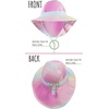 image:imageFunky Junque Wide Brim Baby Sun Hat Adjustable Beach Bucket Cap  Soft padded polyester baby bucket hat with double loops for zoo trips beach boating picnics amp parksOmbre Tie Dye