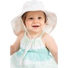 image:imageFunky Junque Wide Brim Baby Sun Hat Adjustable Beach Bucket Cap  Soft padded polyester baby bucket hat with double loops for zoo trips beach boating picnics amp parksHappy Rainbows